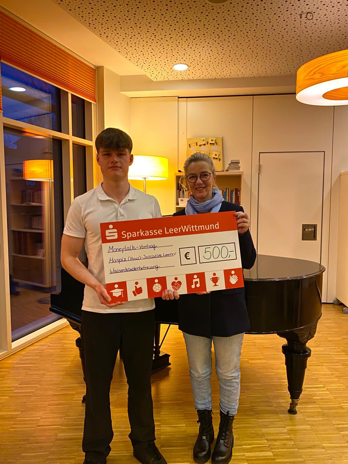 Spende an das Hospitz Huus Leer